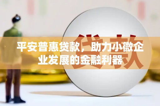 内门平安普惠贷款，助力小微企业发展的金融利器