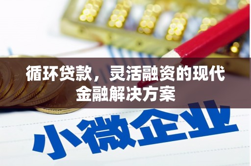 内门循环贷款，灵活融资的现代金融解决方案