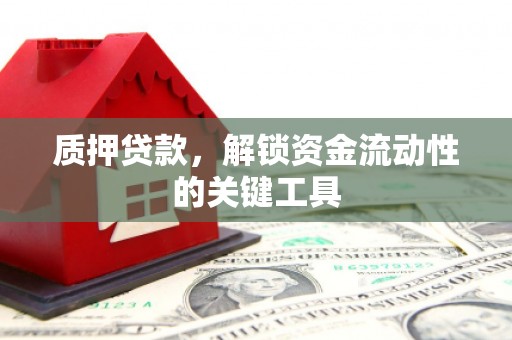 内门质押贷款，解锁资金流动性的关键工具