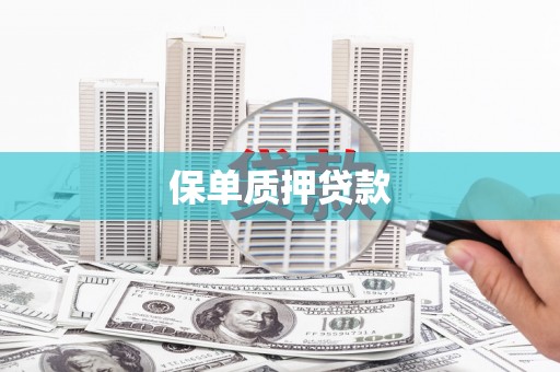 内门保单质押贷款
