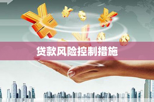 内门贷款风险控制措施