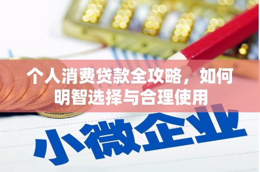 内门个人消费贷款全攻略，如何明智选择与合理使用